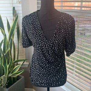 Elie Tahari Wrap Top